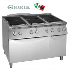 Electric Cooker 6 Burner Range