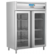 Upright Chiller Double Glass Door 