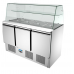 Salad Chiller Three  Door With Glass