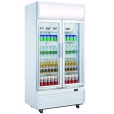 Double Door Upright Cooler