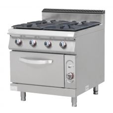 Gas Cooker with Gas Oven 4 Burner