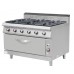 Gas Cooker 6 Burner Range with Gas Max Oven