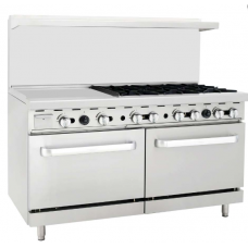 Gas Range 6 Burner with Oven and Griddle-6B12G