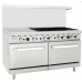 Gas Range 6 Burner with Oven and Griddle-6B12G