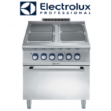 Electrolux Electric Range 4  Hot Plate Square with Oven 800mm      