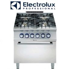 Electrolux 4-Burner Gas Range+Electric Oven 800mm 