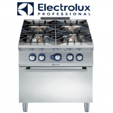 Electrolux 4-Burner Gas Range Oven 800mm