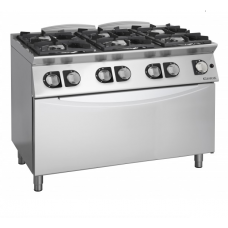 Gas Cooker 6 burner  with Max Oven GIORIK ECG760H