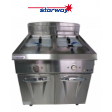 Electric 2 Tank Fryer (2BASKET)