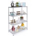 Chrome Shelving 1200x530x1800