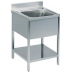 Sink on Stand with Middle Bowl 70X70X85