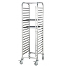 Stainless Steel Cake Trolley 60x40 cm