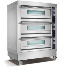 Electric Oven 3 Deck 6 Trays  