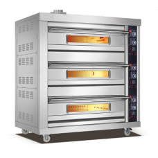 Gas Oven 3 Decks 6 Trays 