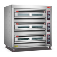 Electric Oven 3 Deck 9 Trays 