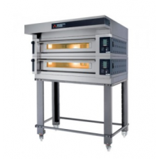 Gas Pizza  Oven Moretti Forni + Stand+Hood P110G