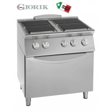  Electric Cooking Range 4 Burner + Oven 